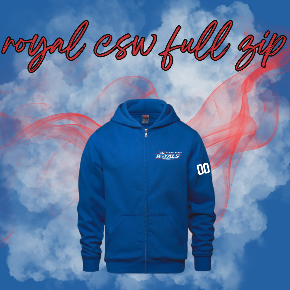 BP Royals CSW Embroidered Full Zip