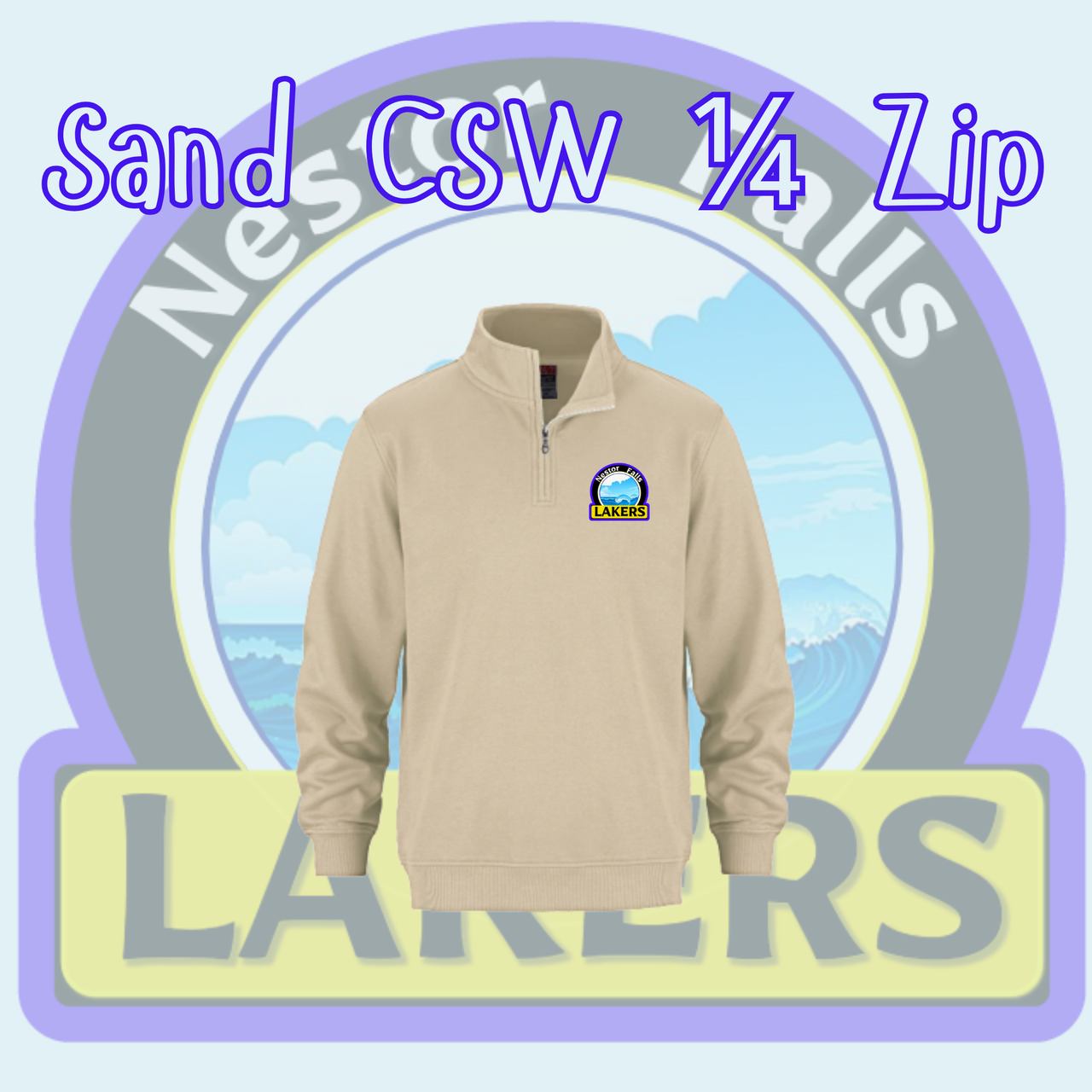NFS Embroidered CSW Adult  1/4 Zip