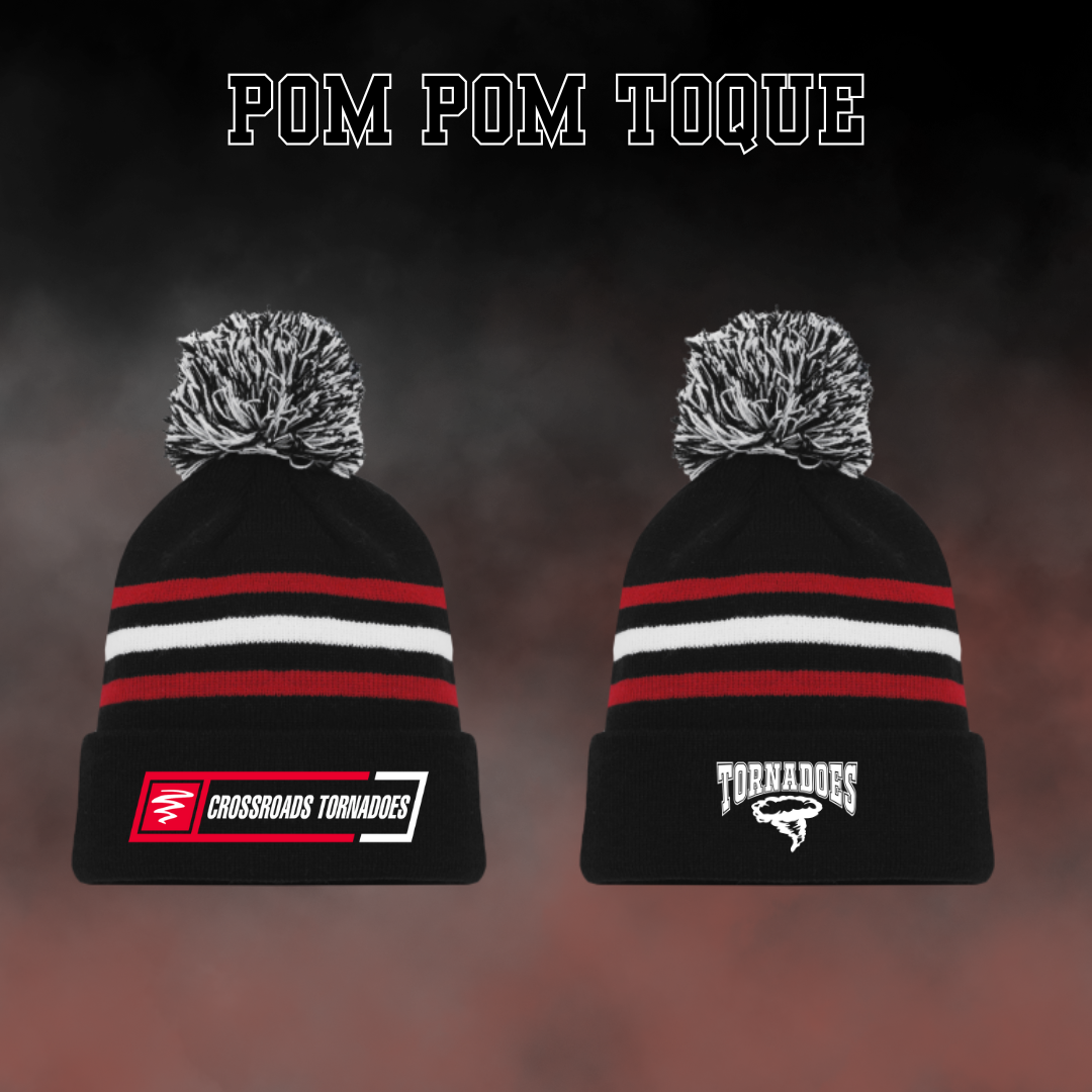 Crossroads Pom Pom Toque