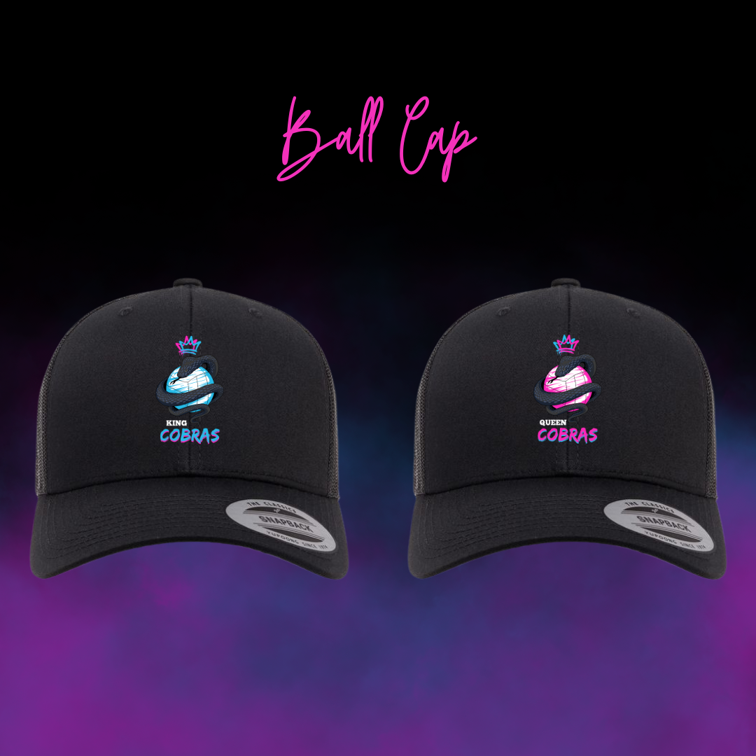 Cobra King and Queen Hat Options