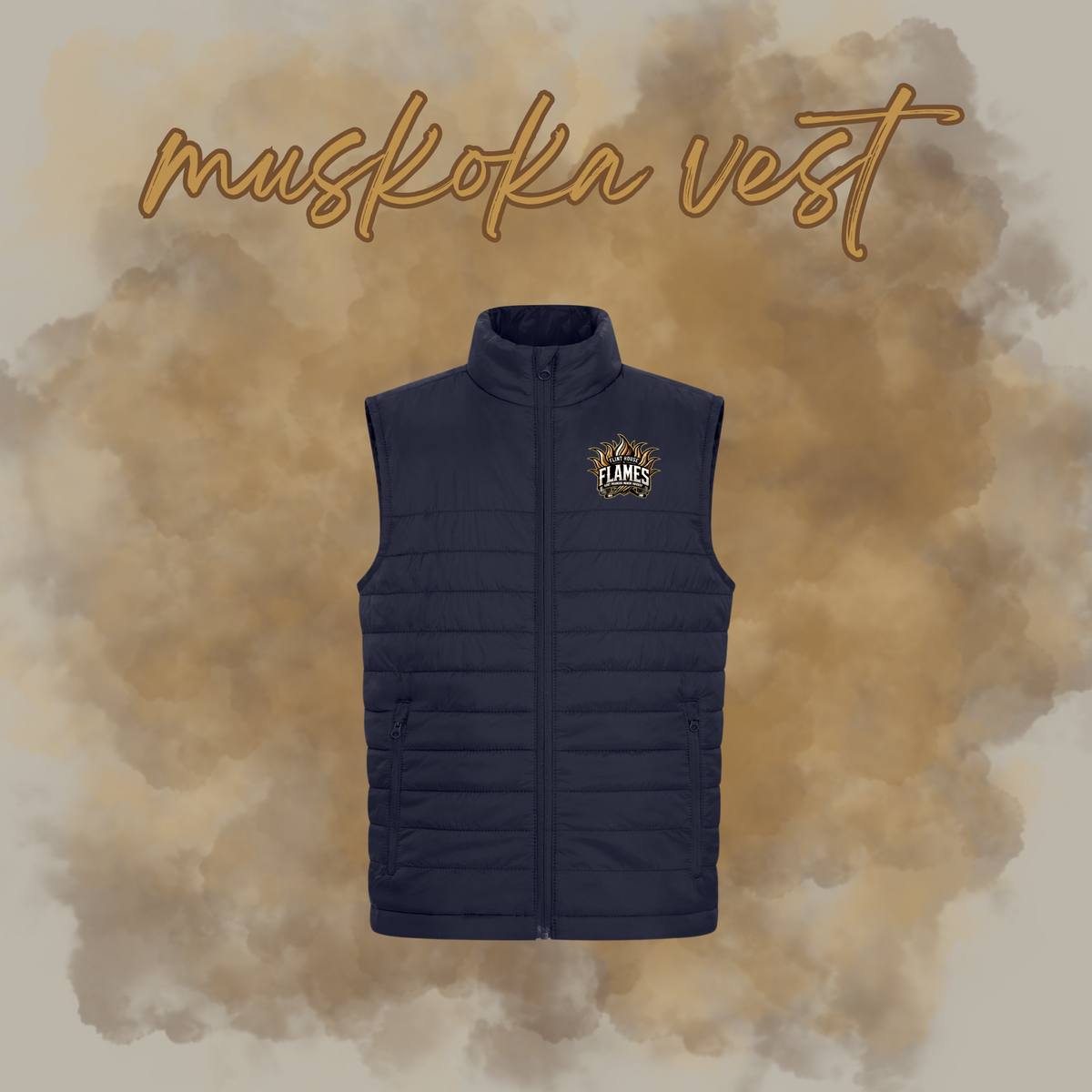 Flint House Flames Vest