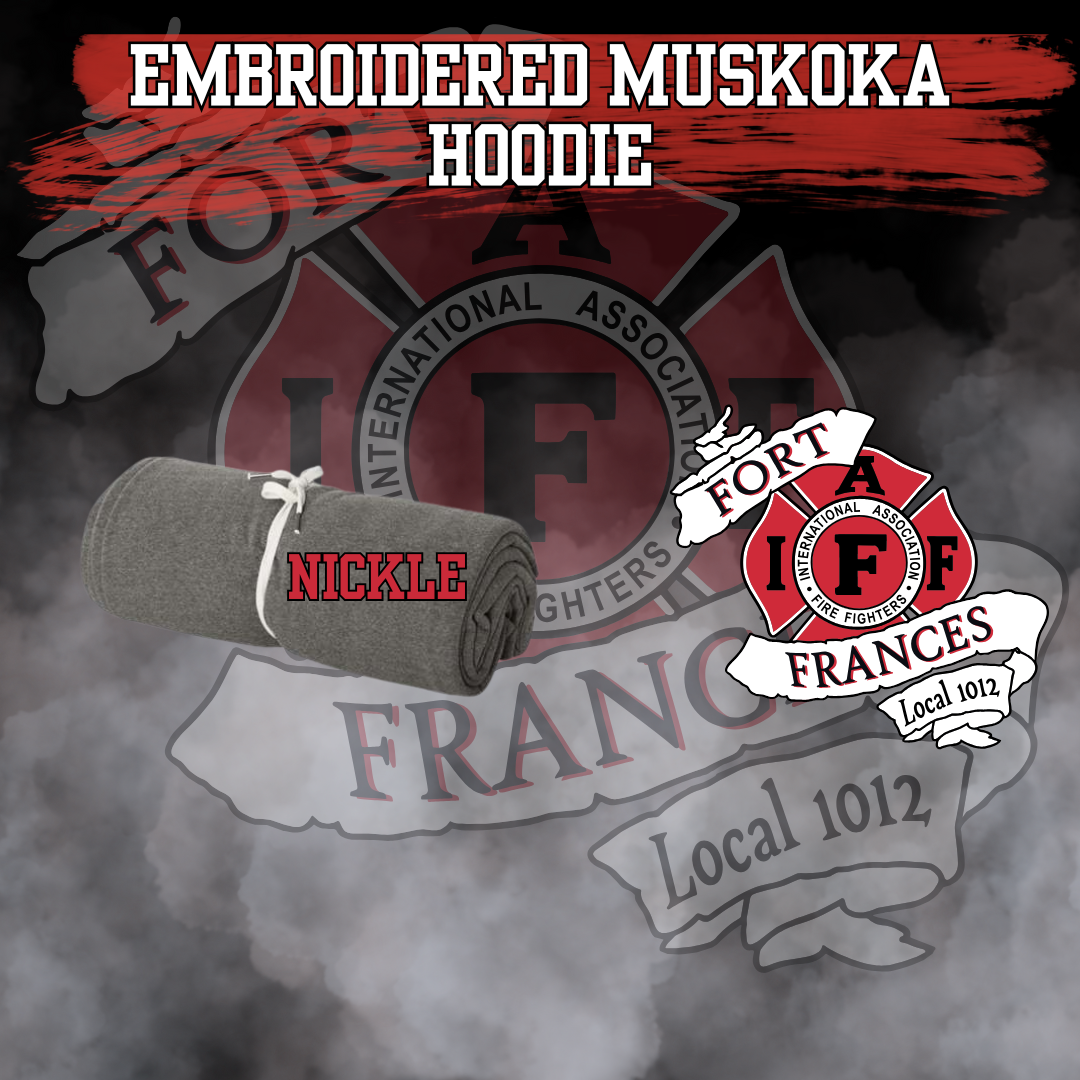 Fort Frances Firemen Hockey Blanket