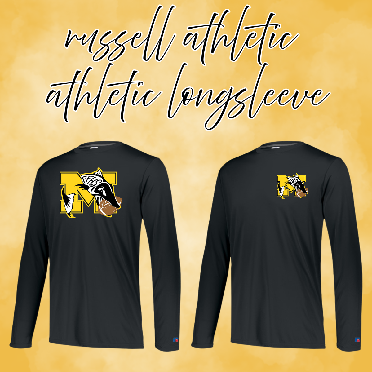 Muskies Football Russell Athletic Longsleeve